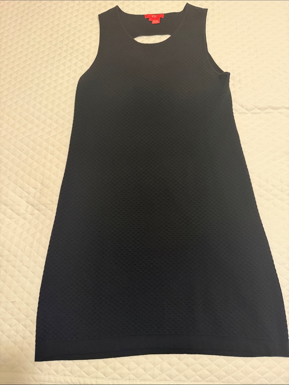 Etcetera Black Sleeveless Midi Dress